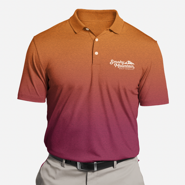 The Turkey Ombre Men's Polo Shirt