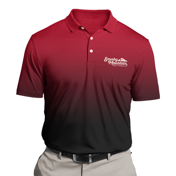Polo Golf ノースリーブベスト 黒と赤 474237_BlackVarsityRed_Flat_Fr