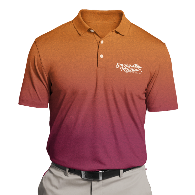 The Turkey Ombre Men's Polo Shirt