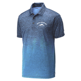 Carolina Blue Ombre Golf Shirt